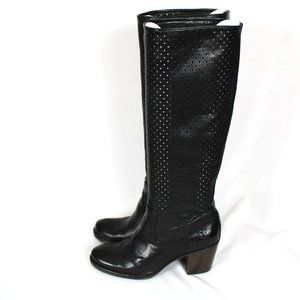 Frye LUCINDA PERF SLOUCH Black Tall Boots